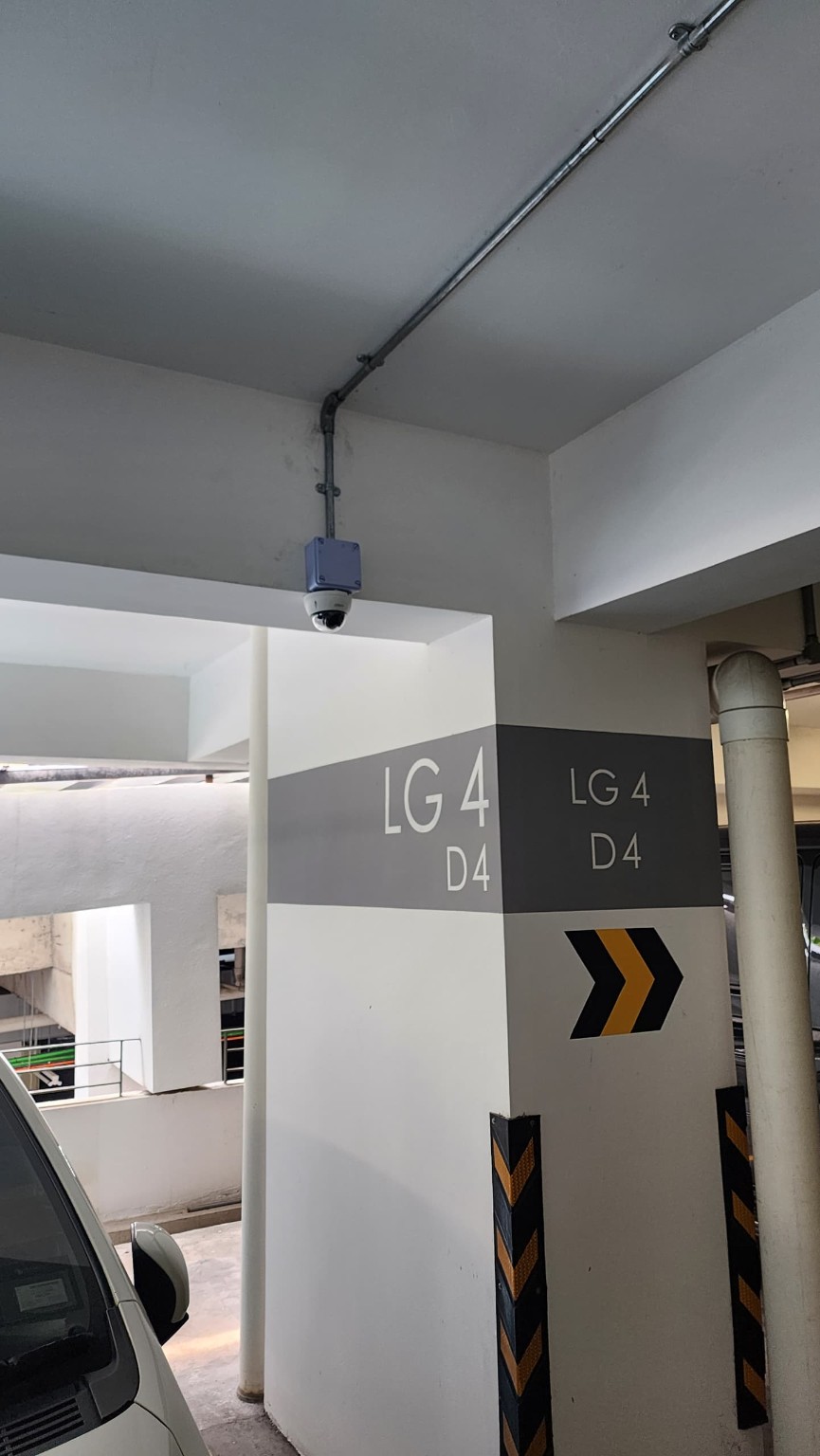 Car Park CCTV installation by K&A Automation