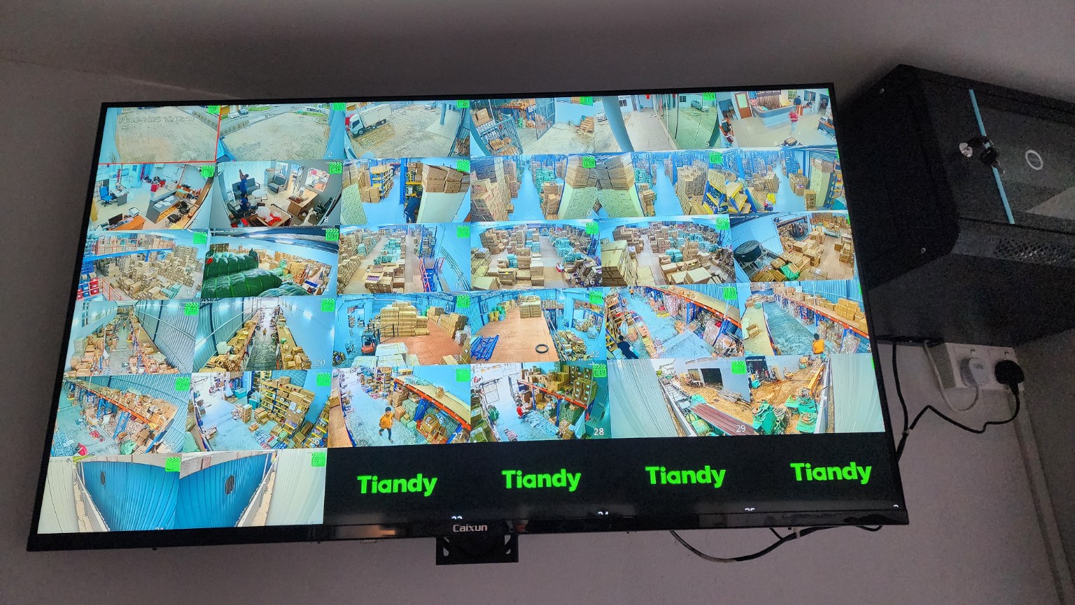 Large-site CCTV Monitoring installation by K&A Automation