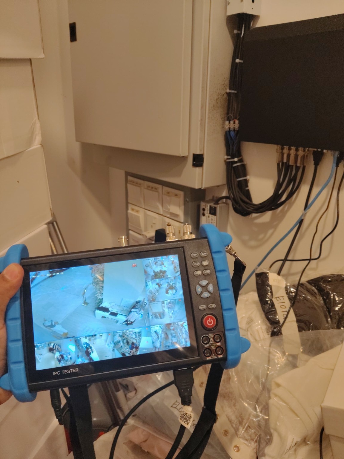 CCTV System Testing installation by K&A Automation