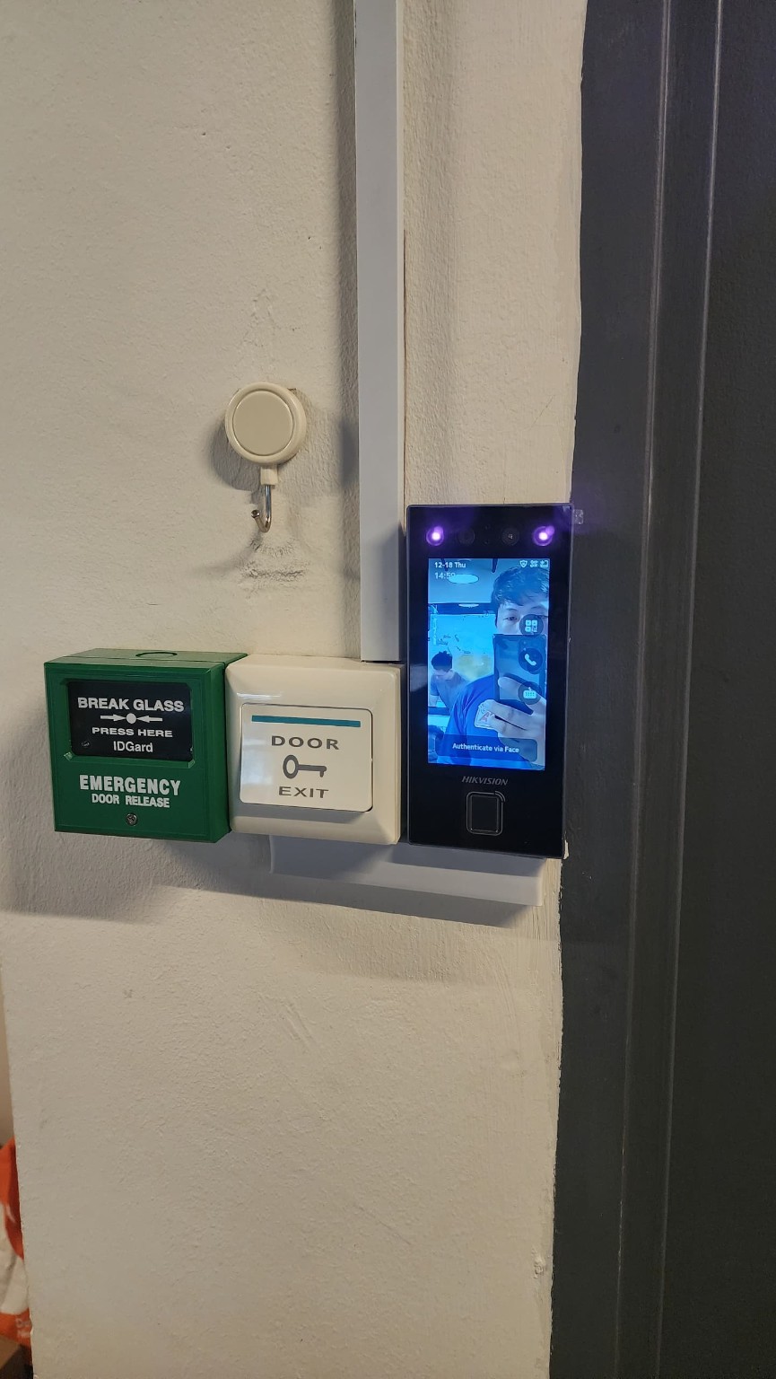 Face Access Terminal installation by K&A Automation