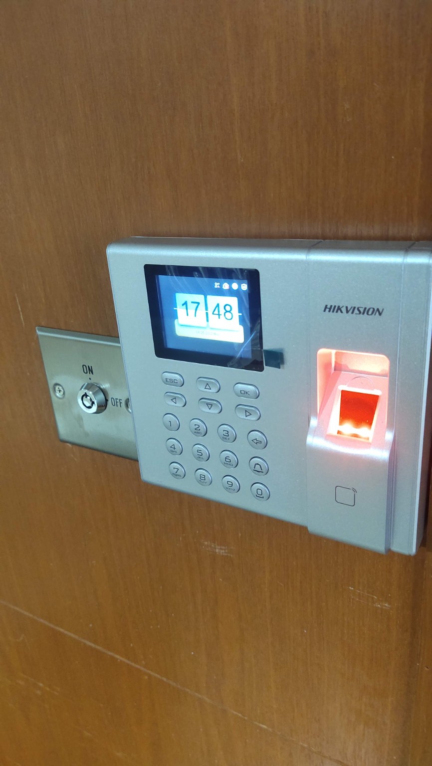 Hikvision Fingerprint Access installation by K&A Automation