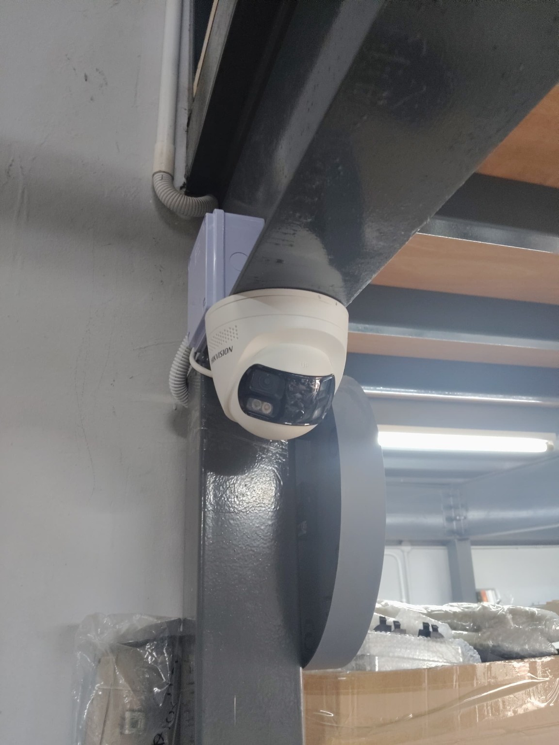Hikvision Turret Camera installation by K&A Automation